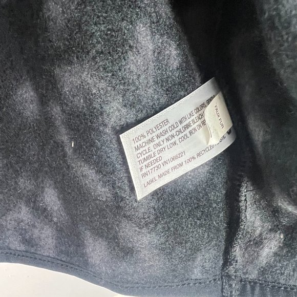 NWT All In Motion Sherpa Jacket Dark Gray Leopard Size Small S NEW S2228 - Picture 8 of 15